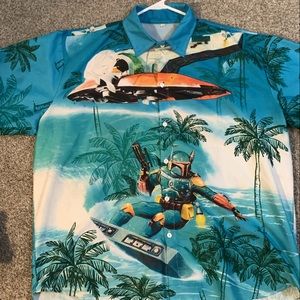 Star Wars - Boba Fett Hawaiian shirt.